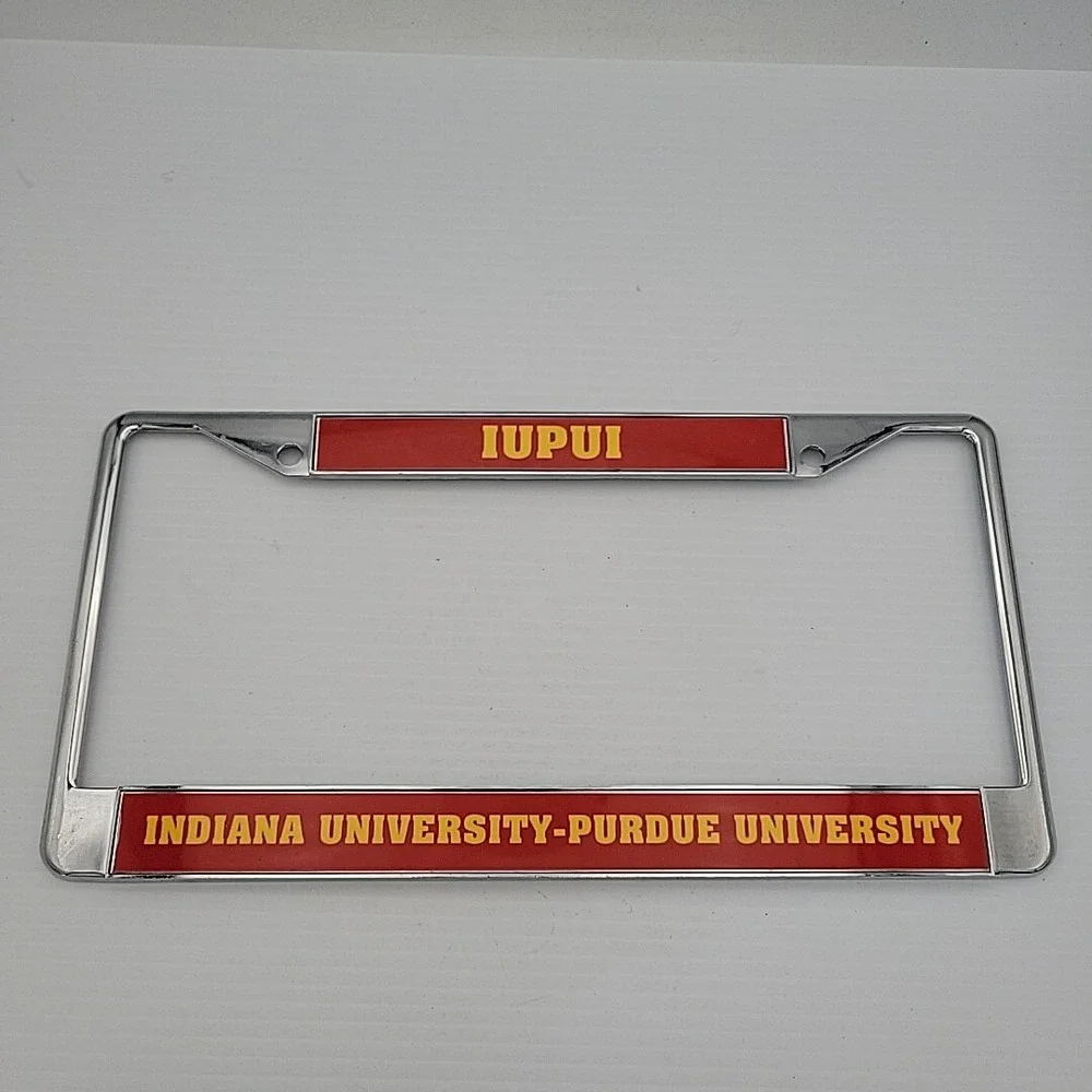 Indiana IUPUI License Plate Frame
